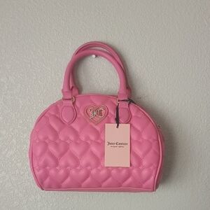 Juicy Couture Pink Heart Satchel